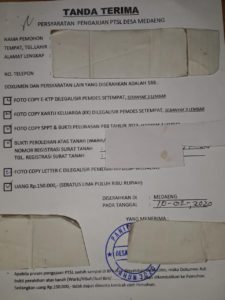 Progam PTSL Desa Medaeng Bermasalah