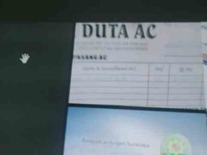 Duta AC Terima Barang Hasil Dari Kejahatan