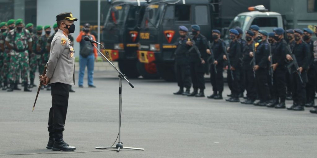 Kapolrestabes Surabaya Siagakan 4000 Pasukan Antisipasi Aksi Unras