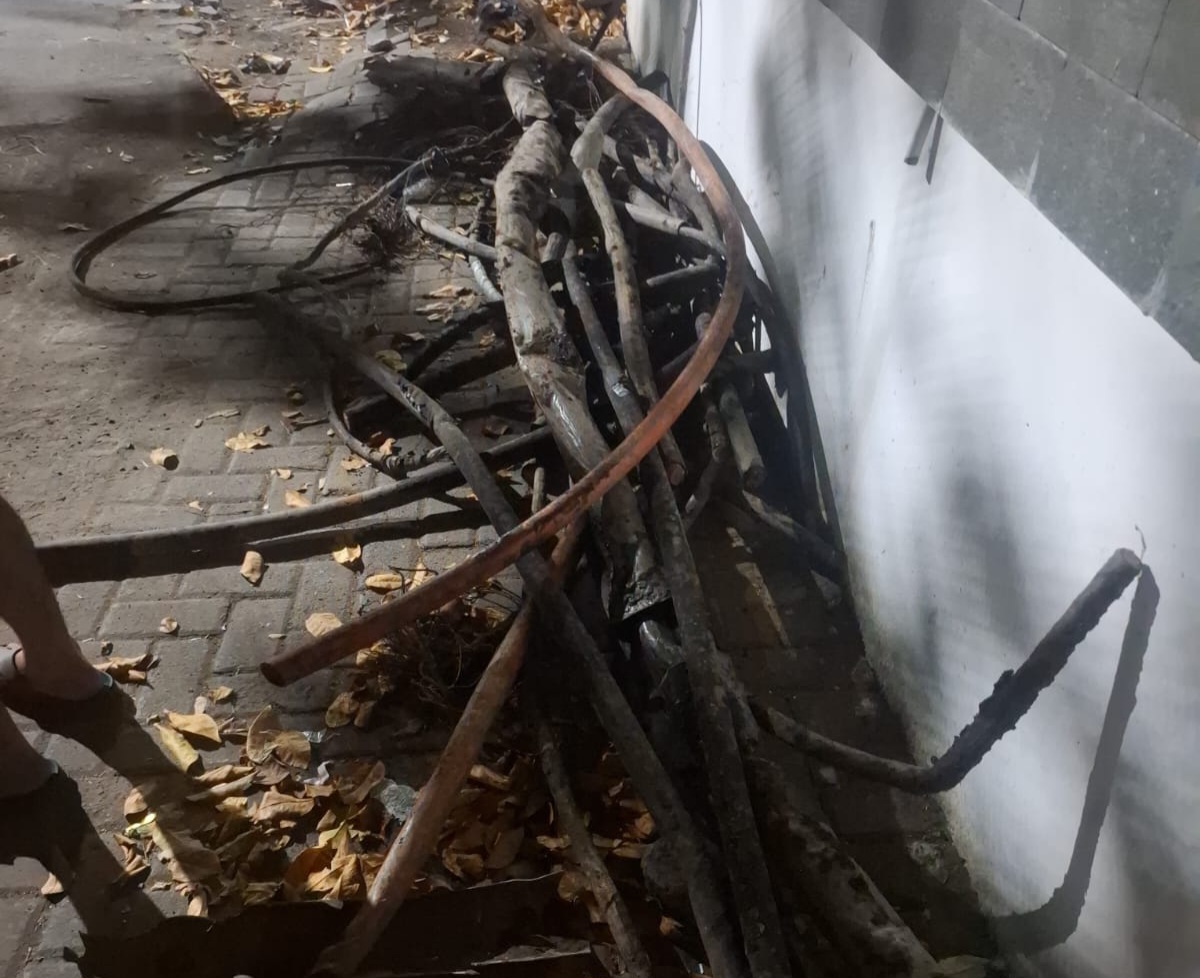 Kabel Primer milik Telkom