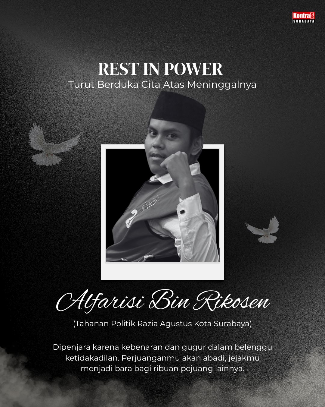 Alfarisi Pendemo yang Dituding Bakar Grahadi Tewas di Rutan Medaeng