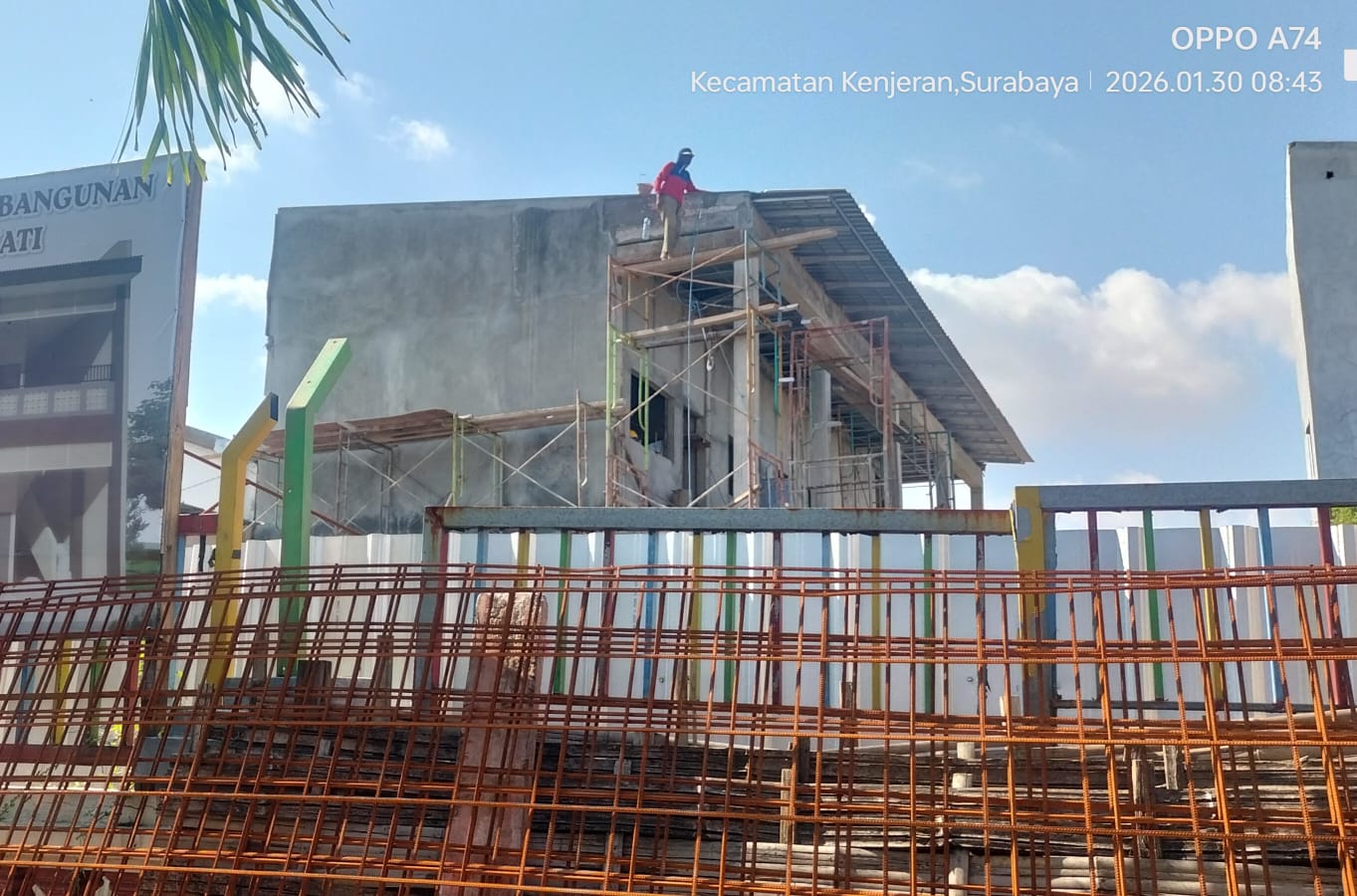 DPRKPP Survei Lokasi, Pembangunan Sekolah Tanpa PBG Masih Berlanjut